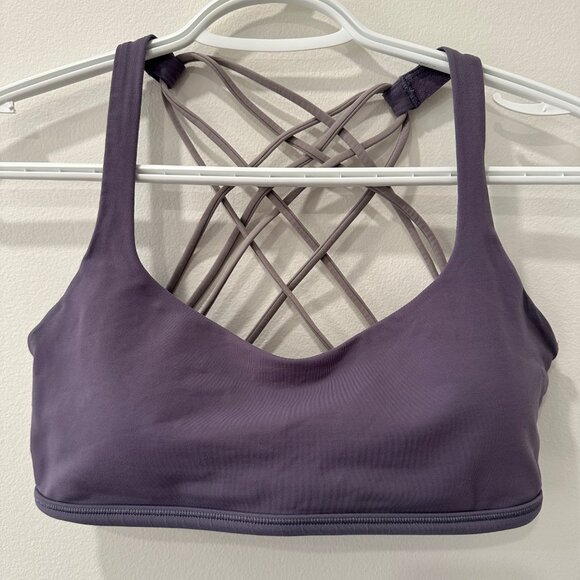 Lululemon Free to Be Bra Size 8 Lilac - Picture 1 of 4